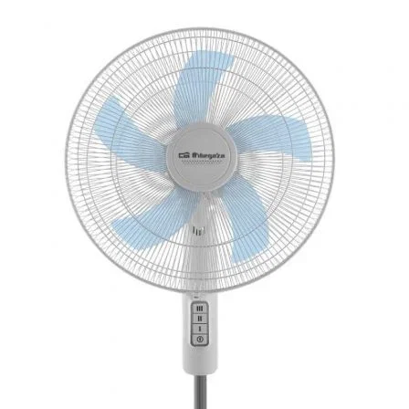 Orbegozo Ventilador de pie SF 1040, 45 W, 5 aspas, 40 cm, 3 velocidades Orbegozo Ventilador de pie SF 1040, 45 W, 5 aspas, 40 cm, 3 velocidades